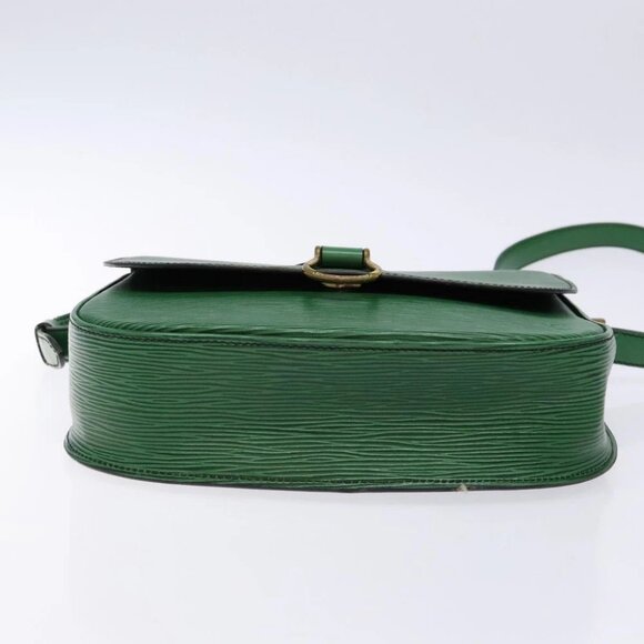 LOUIS VUITTON Epi Saint Cloud GM Shoulder Bag Green - Picture 5 of 15